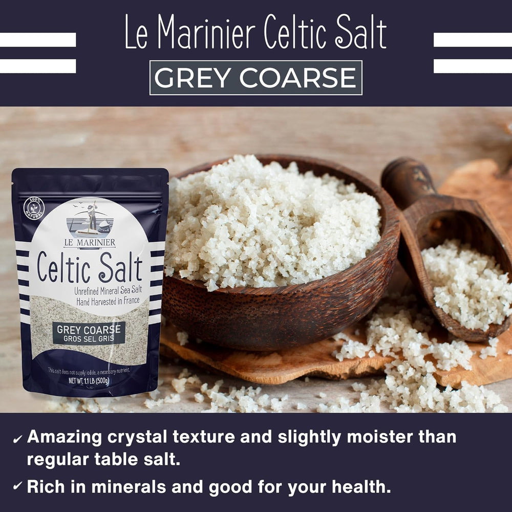 Le Marinier Salt on dish demonstrates adding depth and nuanced flavor.
