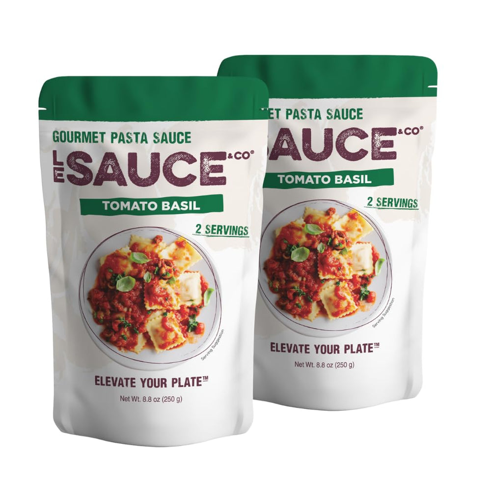Le Sauce & CO Always Fresh two-serving pack ready for quick meals.