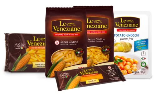 Close-up of dried Le Veneziane Ditalini Pastina texture.