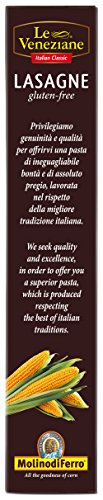 Dinner idea: Le Veneziane pasta plated with greens for a complete meal.