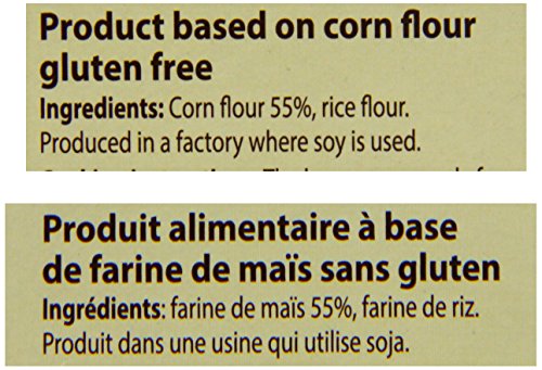 Nutrition panel on back of Le Veneziane box aids quick planning.