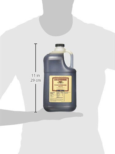 Lea & Perrins Worcestershire Sauce bottle dipping enriches sauces and gravies.