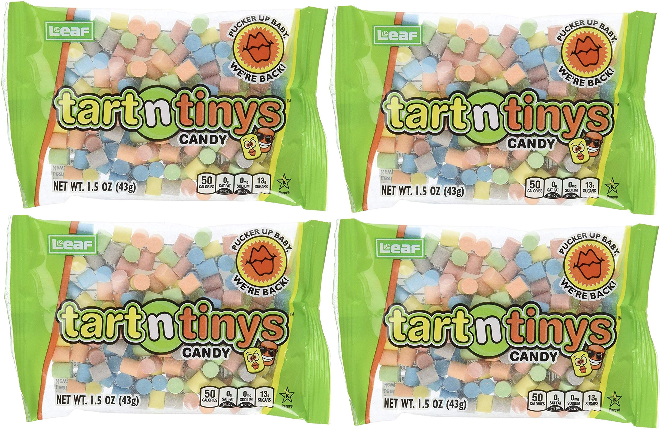 Leaf Brands Tart n Tinys pack of colorful candies for on-the-go snacking