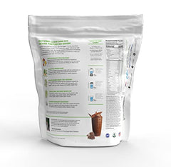 LEAN1 Chocolate shake in a glass ready for a post-workout snack.