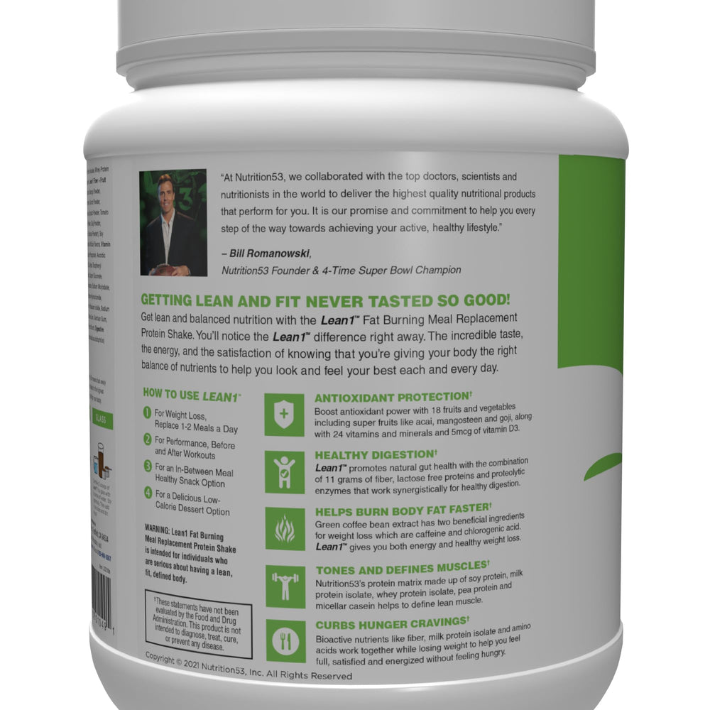 LEAN1 gluten-free and soy-free label reassures allergen-conscious shoppers