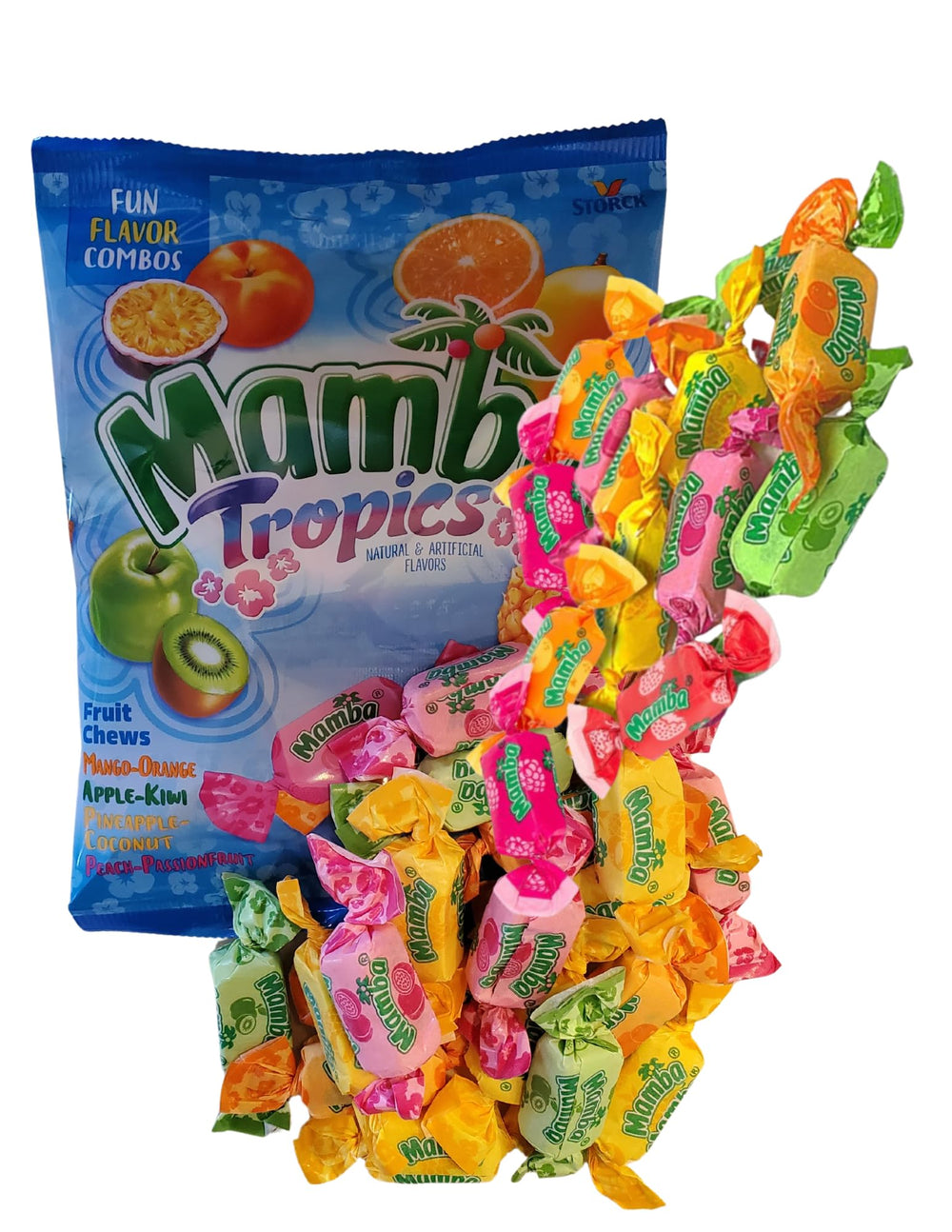 Assorted candy pack by Leathnu Foundry with fruity flavors for office treats.