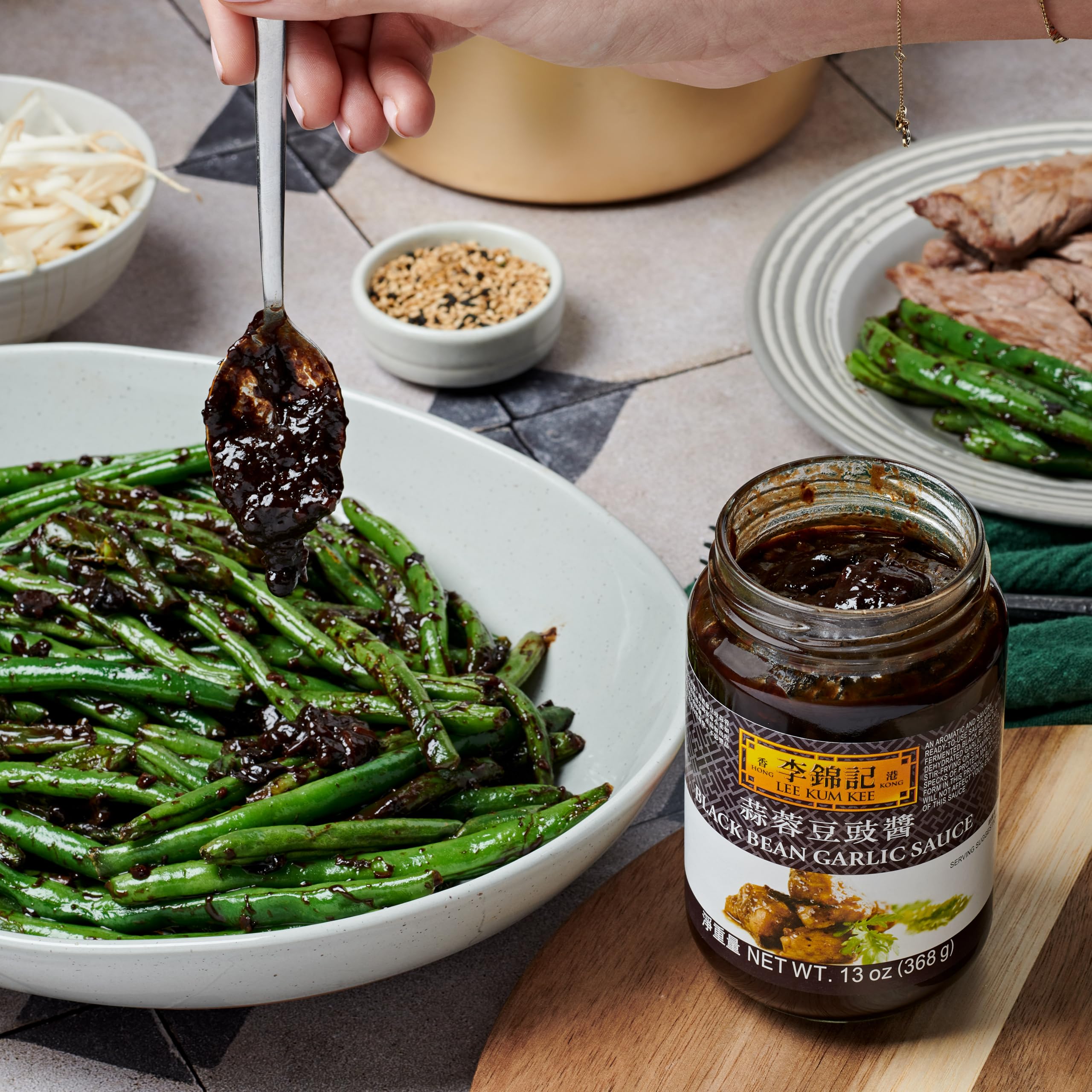 Perfect with noodles or rice for savory meals using Lee Kum Kee.