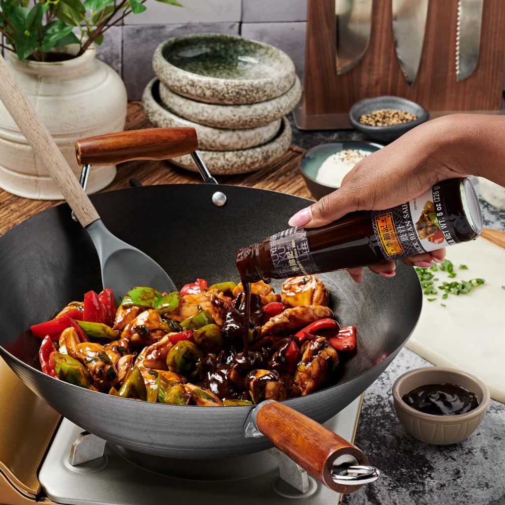 Lee Kum Kee Black Bean Sauce braised dishes gain depth and aroma.