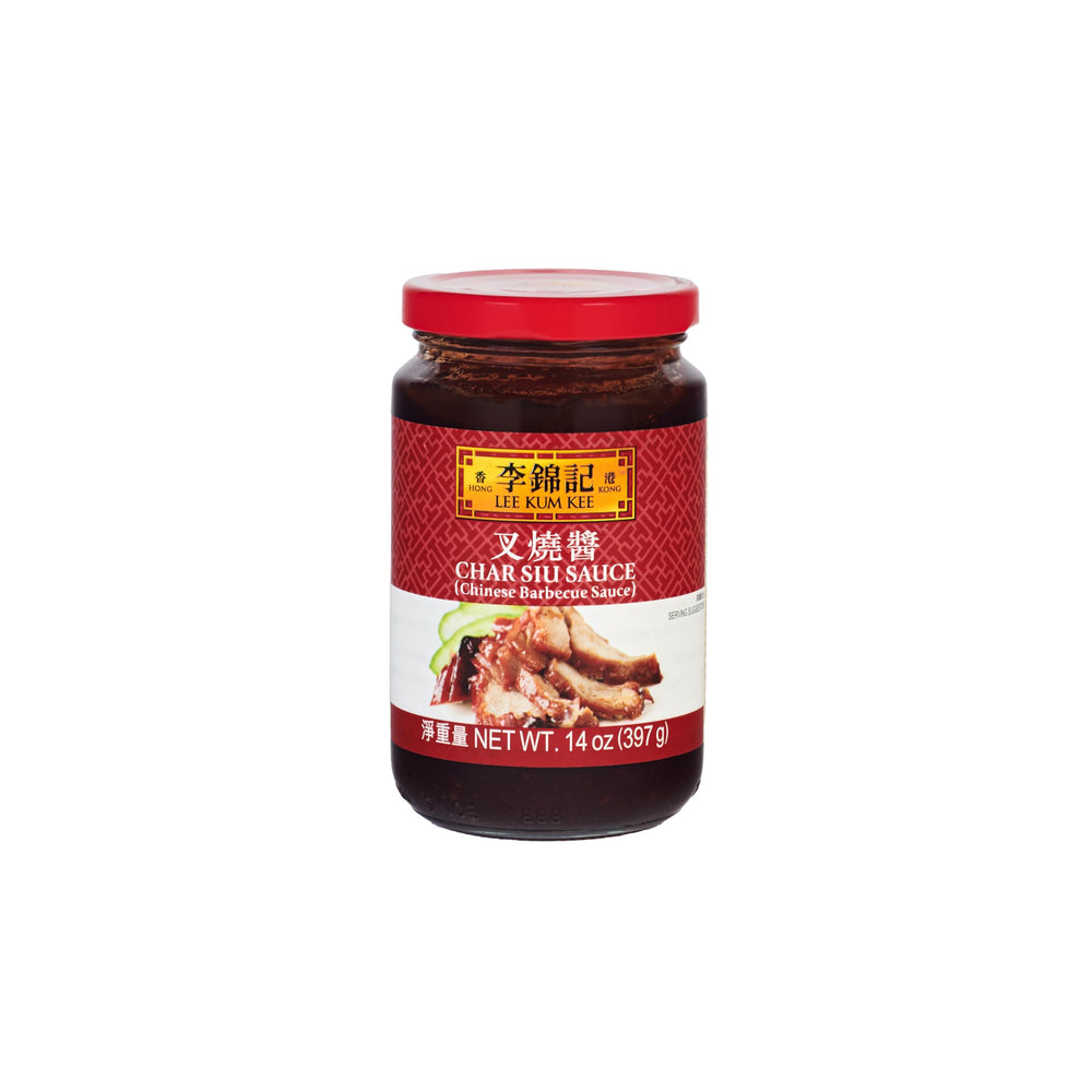 Lee Kum Kee Char Siu Sauce bottle ready to glaze meats with rich flavor.