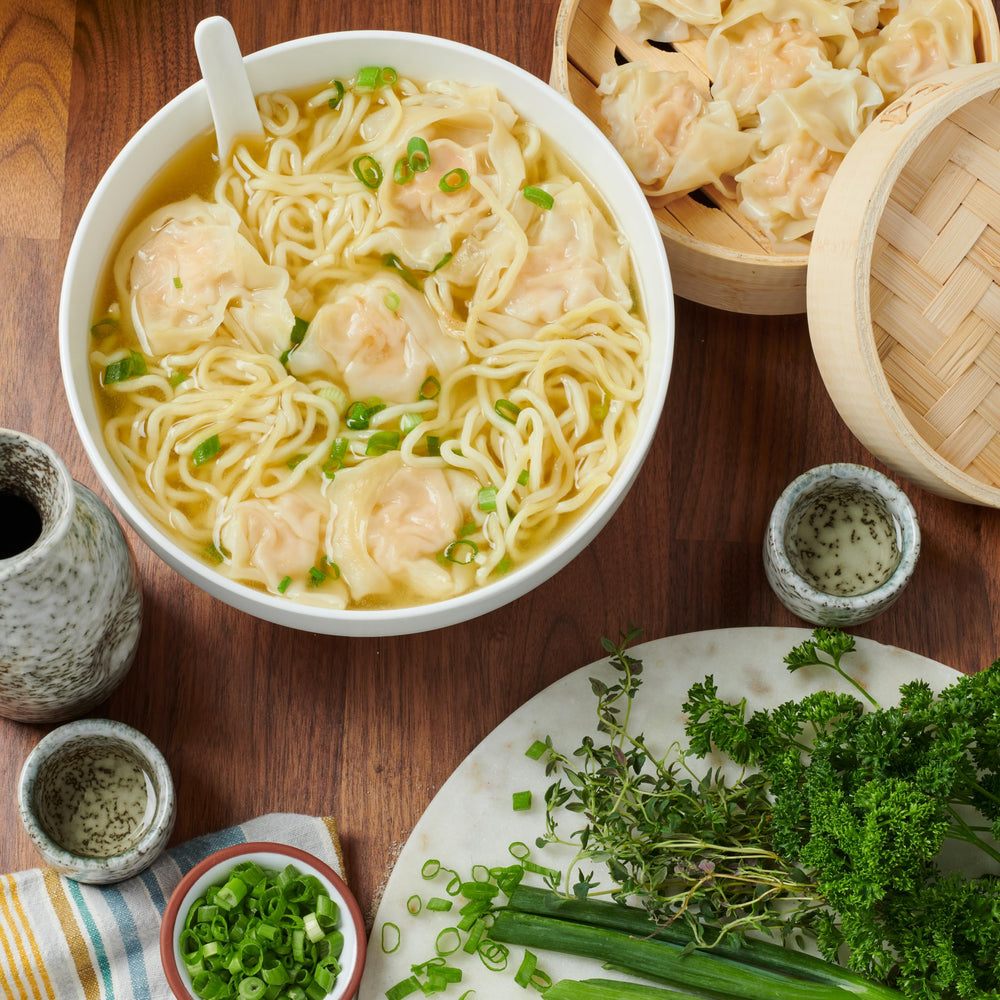 Lee Kum Kee Chicken Bouillon Powder seasoning particles dissolve evenly.