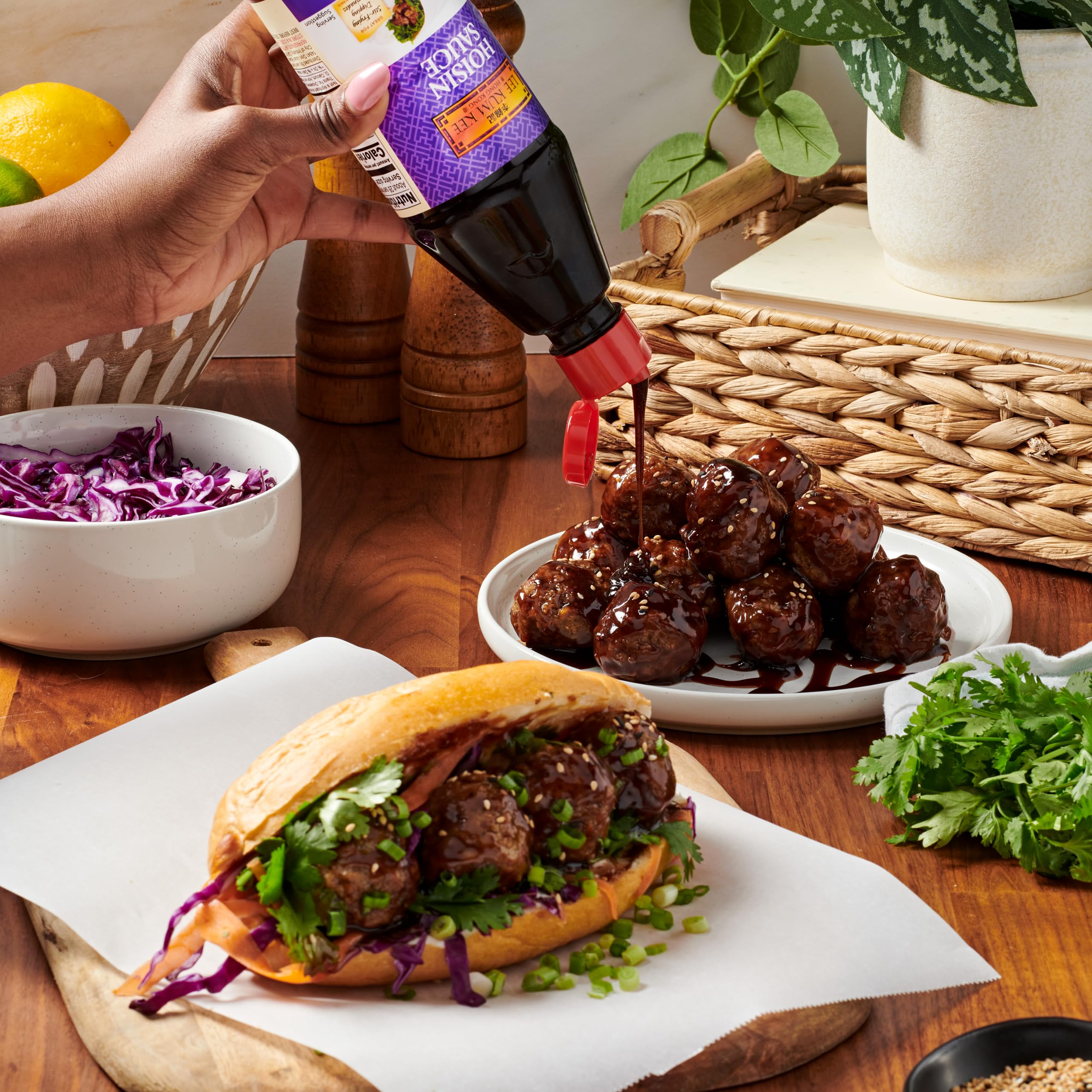 Lee Kum Kee Hoisin Sauce pizza glaze for bold flavors