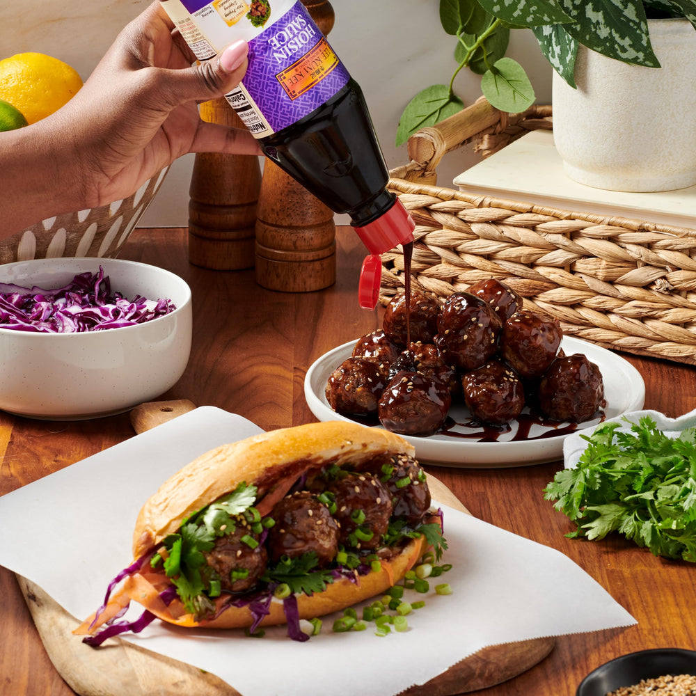 Lee Kum Kee Hoisin Sauce pizza glaze for bold flavors