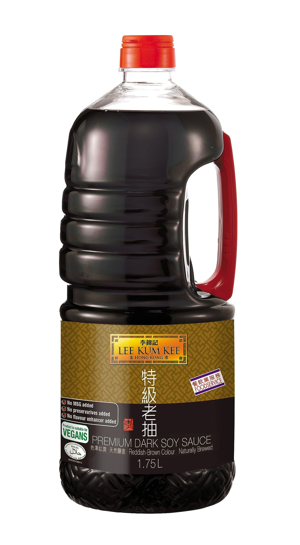 Lee Kum Kee LKK Premium Dark Soy Sauce bottle pour enriches stir-fry flavor