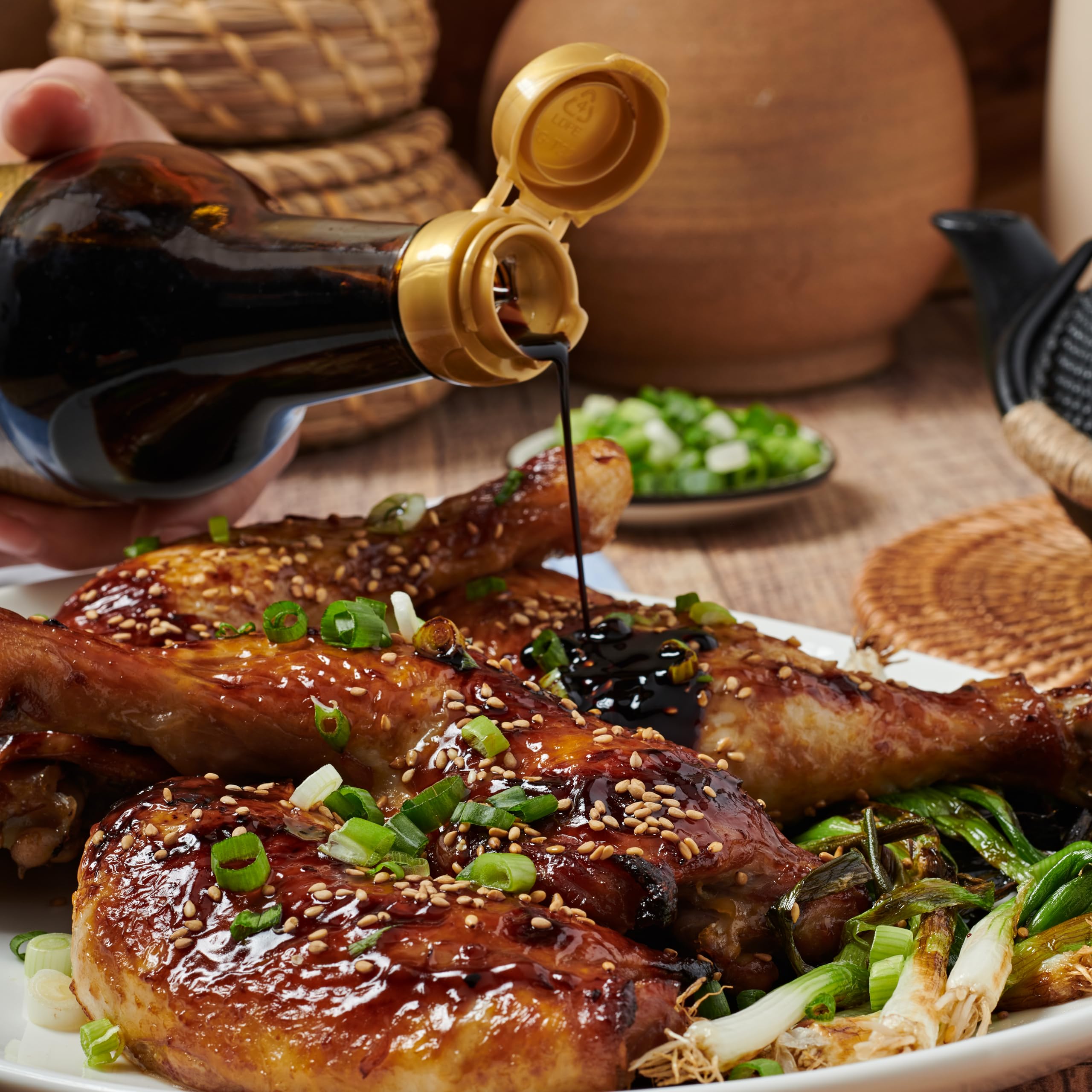 Lee Kum Kee Premium Dark Soy Sauce ready for everyday kitchen use.