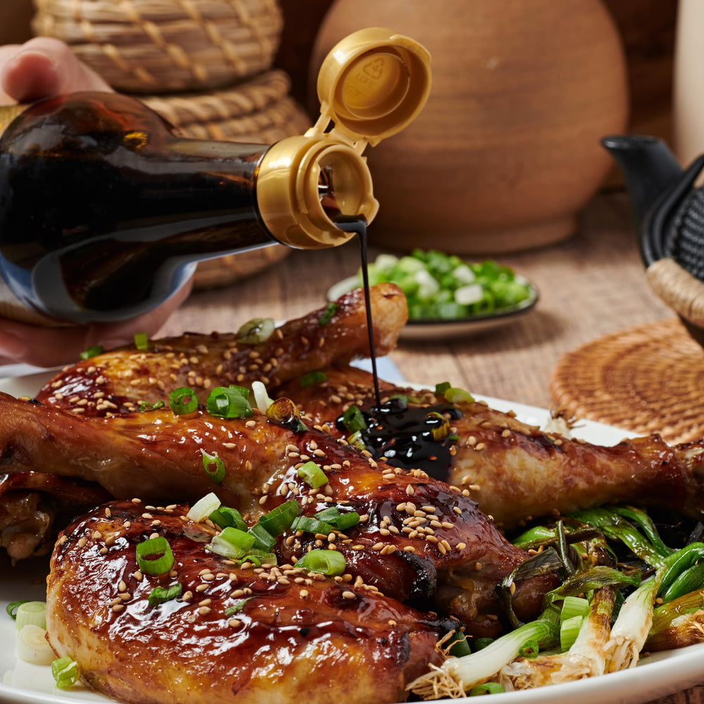 Lee Kum Kee Premium Dark Soy Sauce ready for everyday kitchen use.