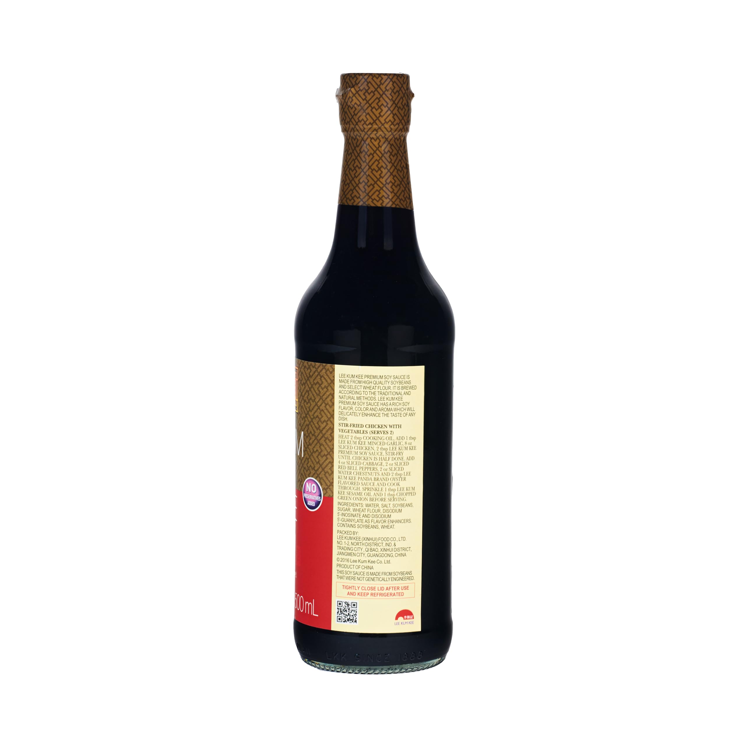 Lee Kum Kee Premium Light Soy Sauce with gravies for richer sauces