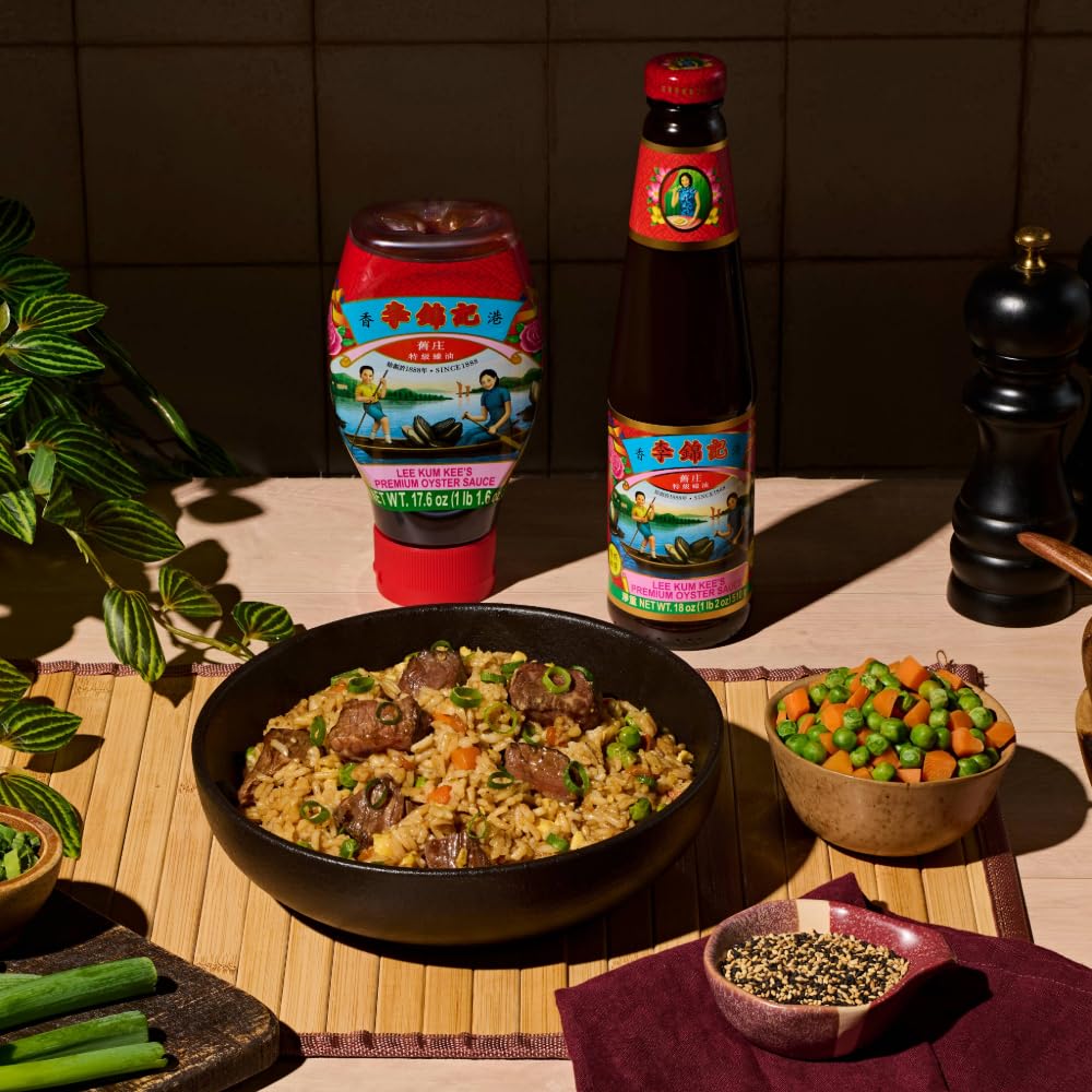 Stir-fry with Lee Kum Kee Oyster Sauce for enhanced depth and aroma