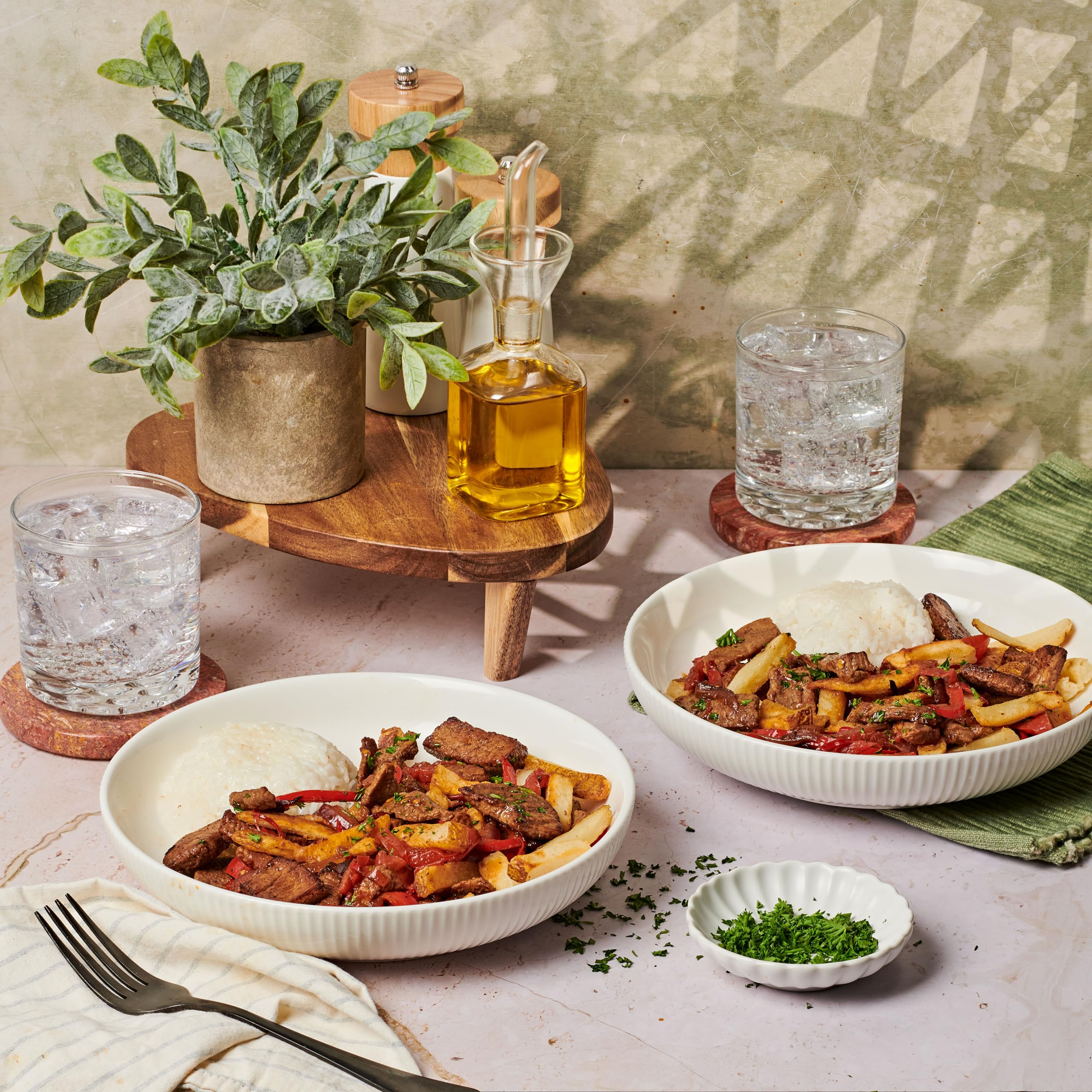 Lee Kum Kee Premium Soy Sauce serves as a rich base for soups