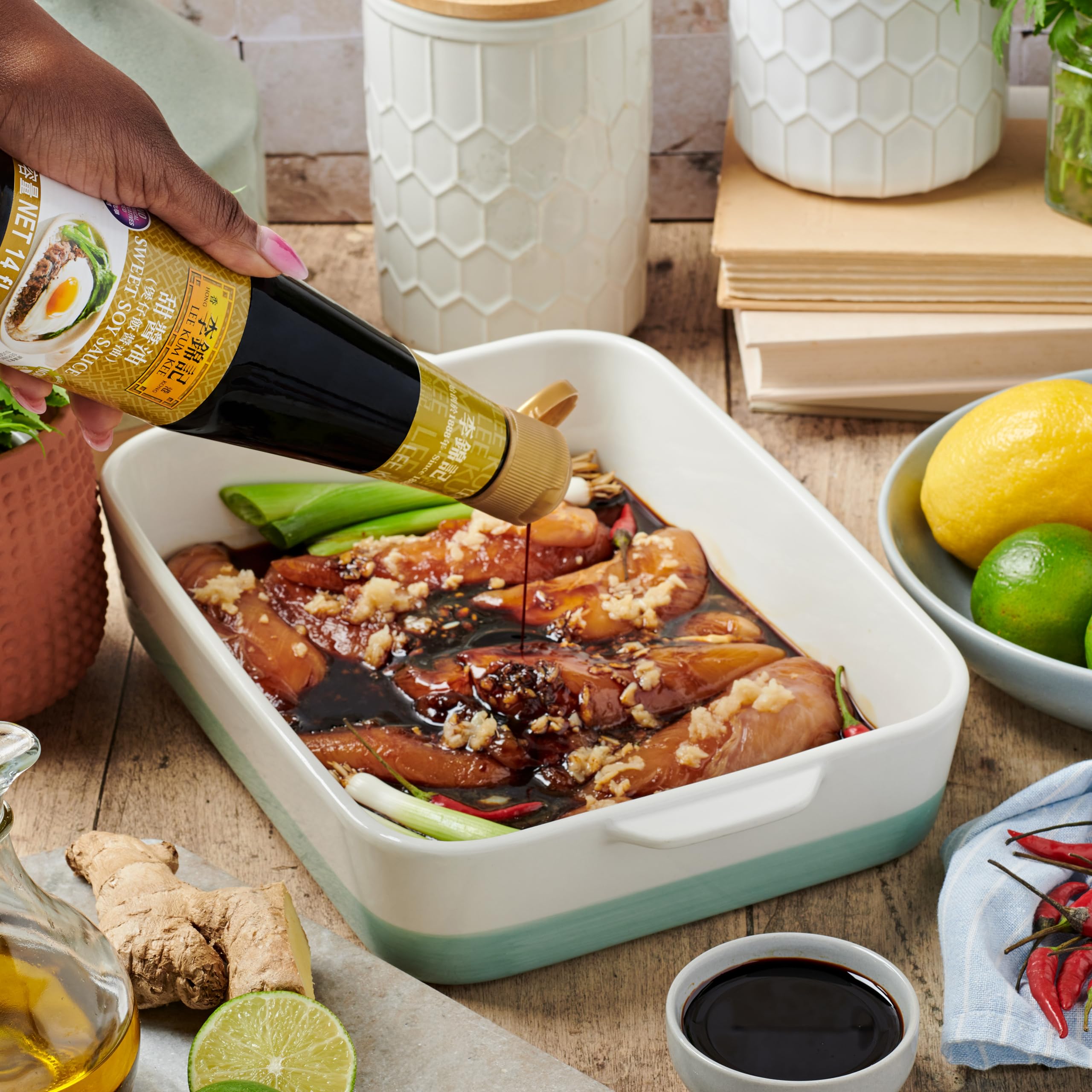 Lee Kum Kee Sweet Soy Sauce contains no artificial preservatives.