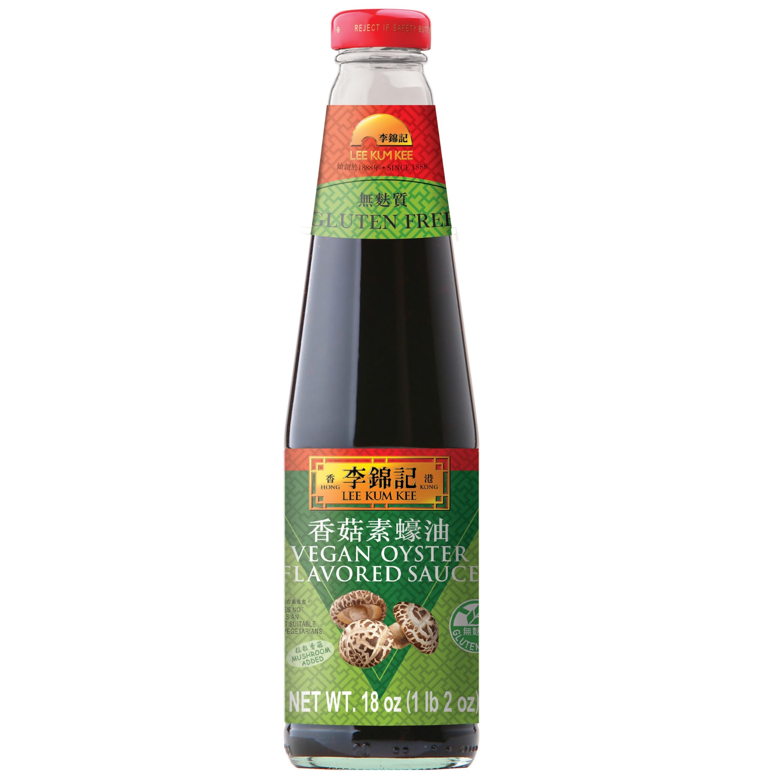 Lee Kum Kee Vegetarian Stir-Fry Sauce bottle for easy vegan meals