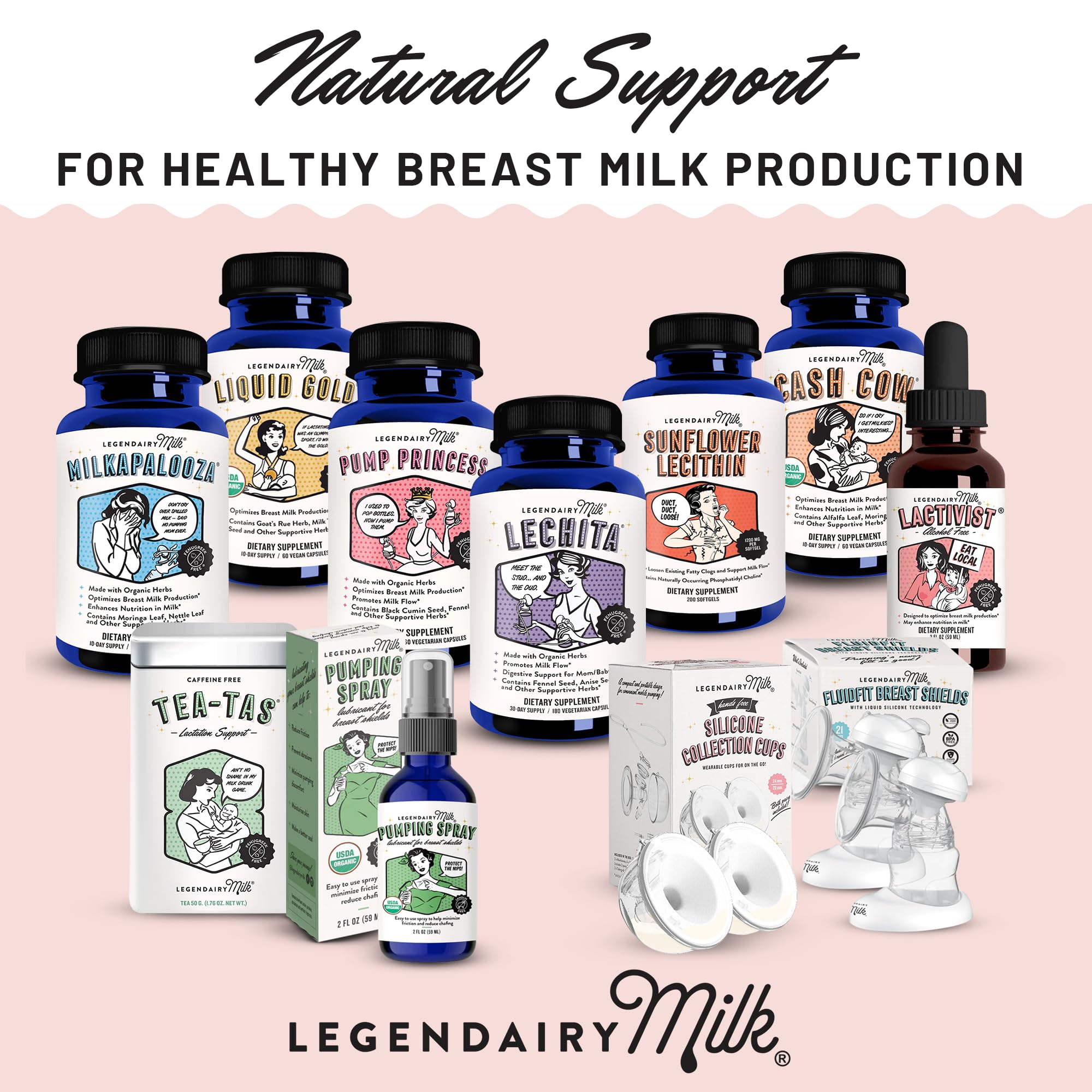 Legendairy Milk Lechita capsule-dispense spoon demonstrates daily use