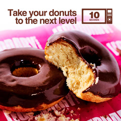 Legendary Foods Protein Donuts eight-pack box for convenient snacking at home or work.