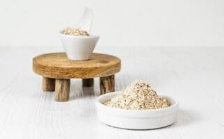Lekithos packaging with USDA Organic and vegan labels for trusted plant-based nutrition.