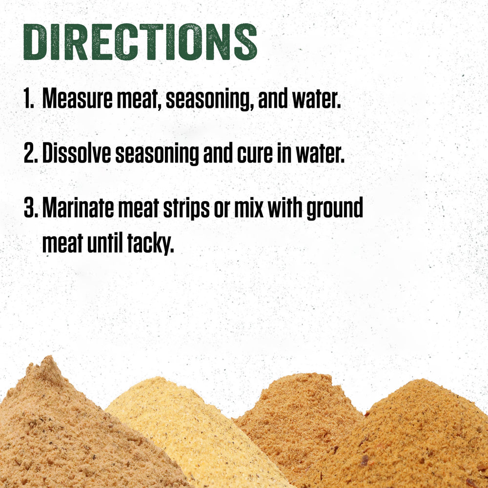 LEM Backwoods Cure packet supports consistent jerky results