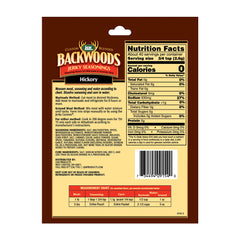 LEM Backwoods Hickory Cure Packet visible, simplifying jerky prep
