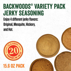 LEM Backwoods Mesquite pack delivers smoky flavor for wild game