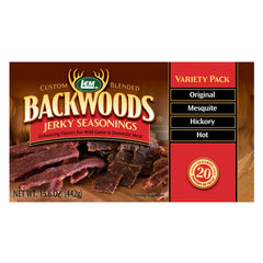 LEM Backwoods Original jerky seasoning pack for marinating meats