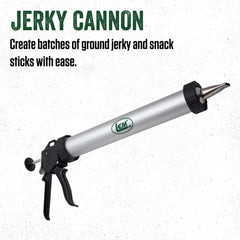 LEM Jerky Cannon flat-nozzle focus ideal for flat jerky slices