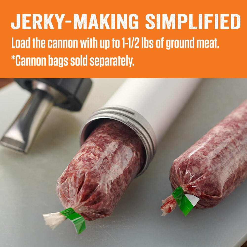 LEM Jerky Cannon round-nozzle focus perfect for snack sticks