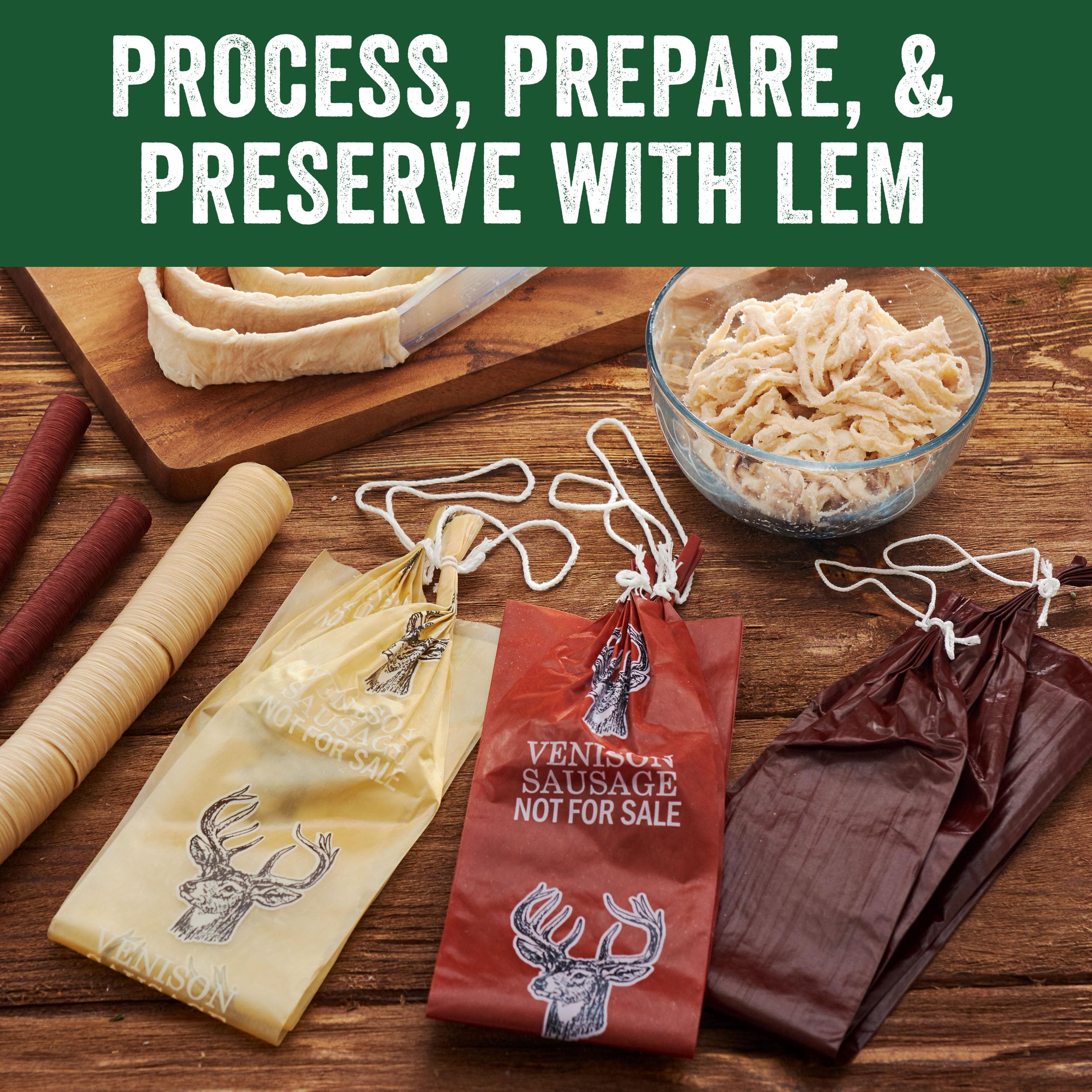 LEM salted brine preserved casings ready to use