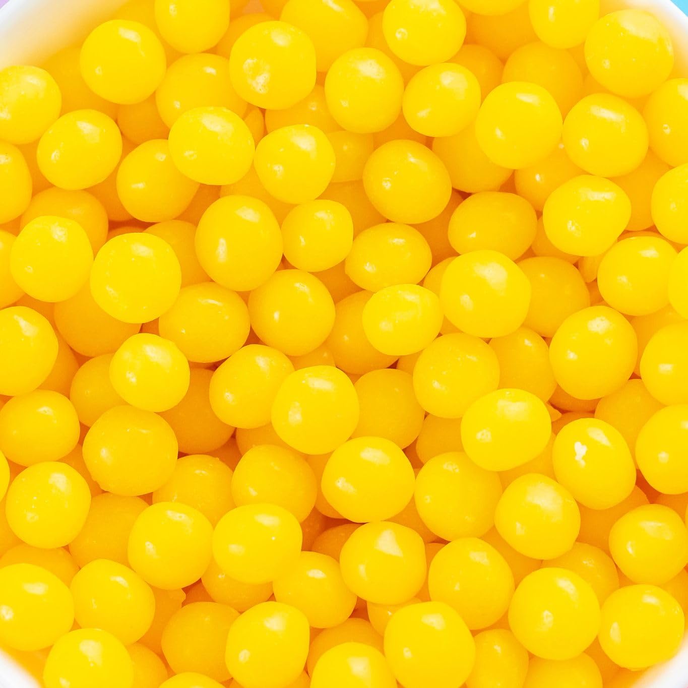 Lemonhead candies displayed as party favors for celebrations