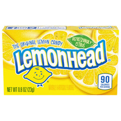 Lemonhead treat-size box packaging ideal for gifting, Easter baskets, or party favors.