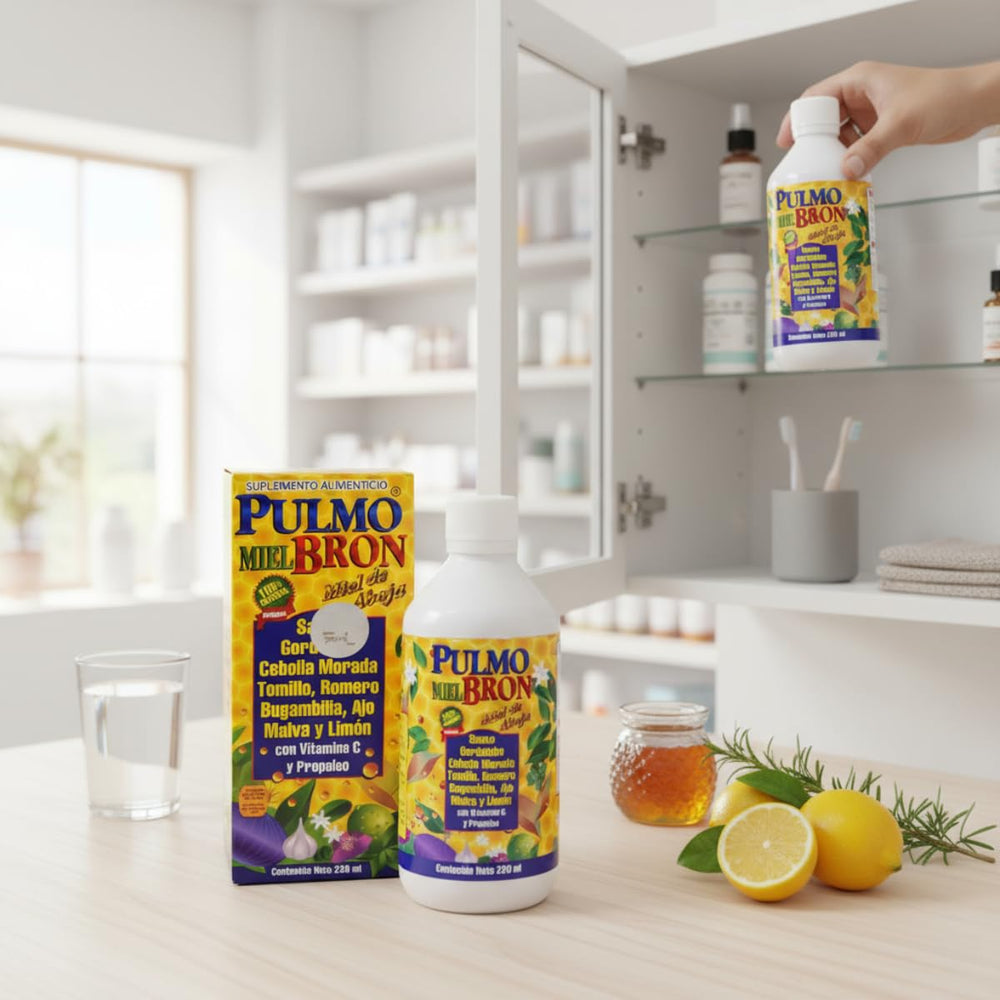 Lenico Pulmobron packaging label displayed on product