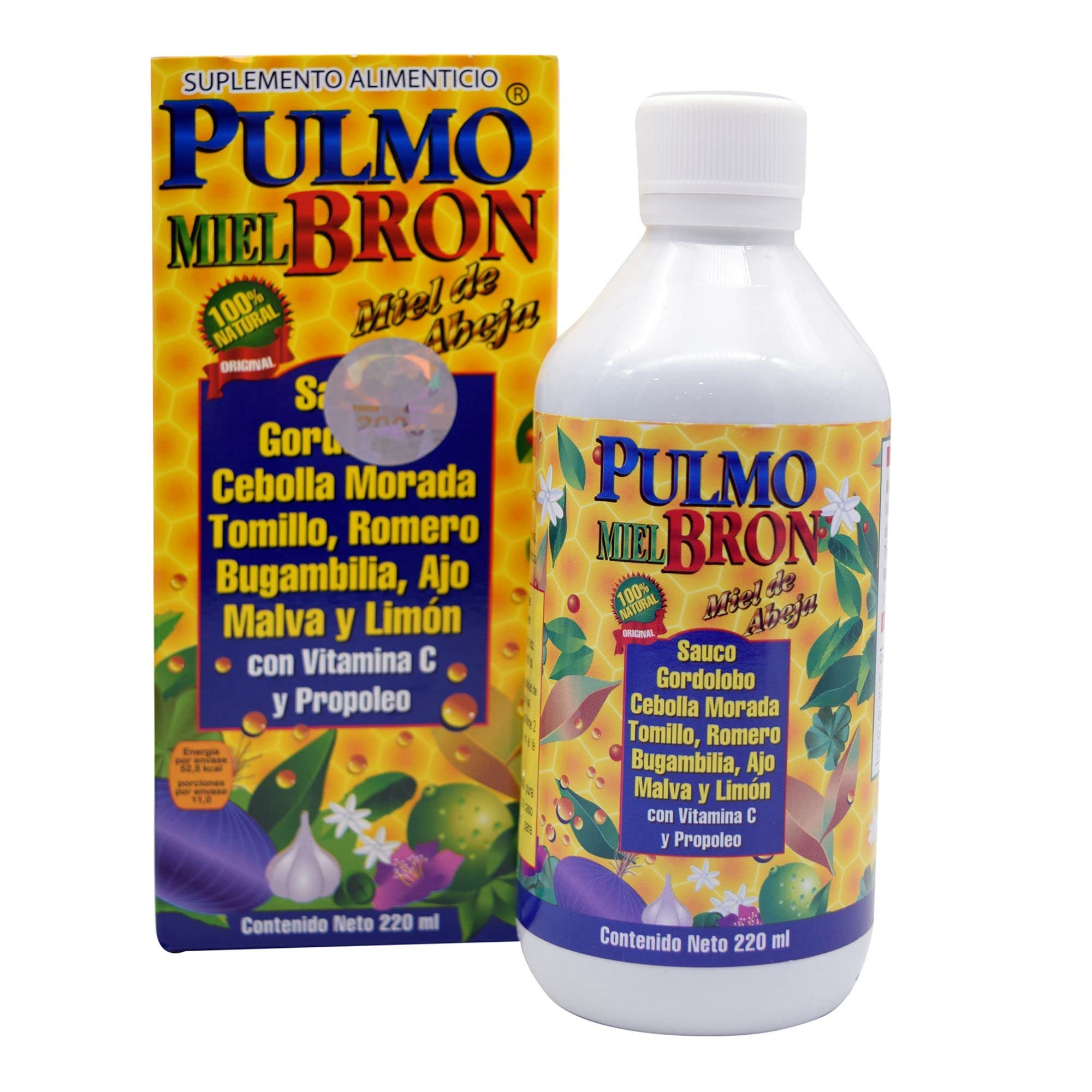 Lenico Pulmobron syrup bottle with herbal blend for daily wellness