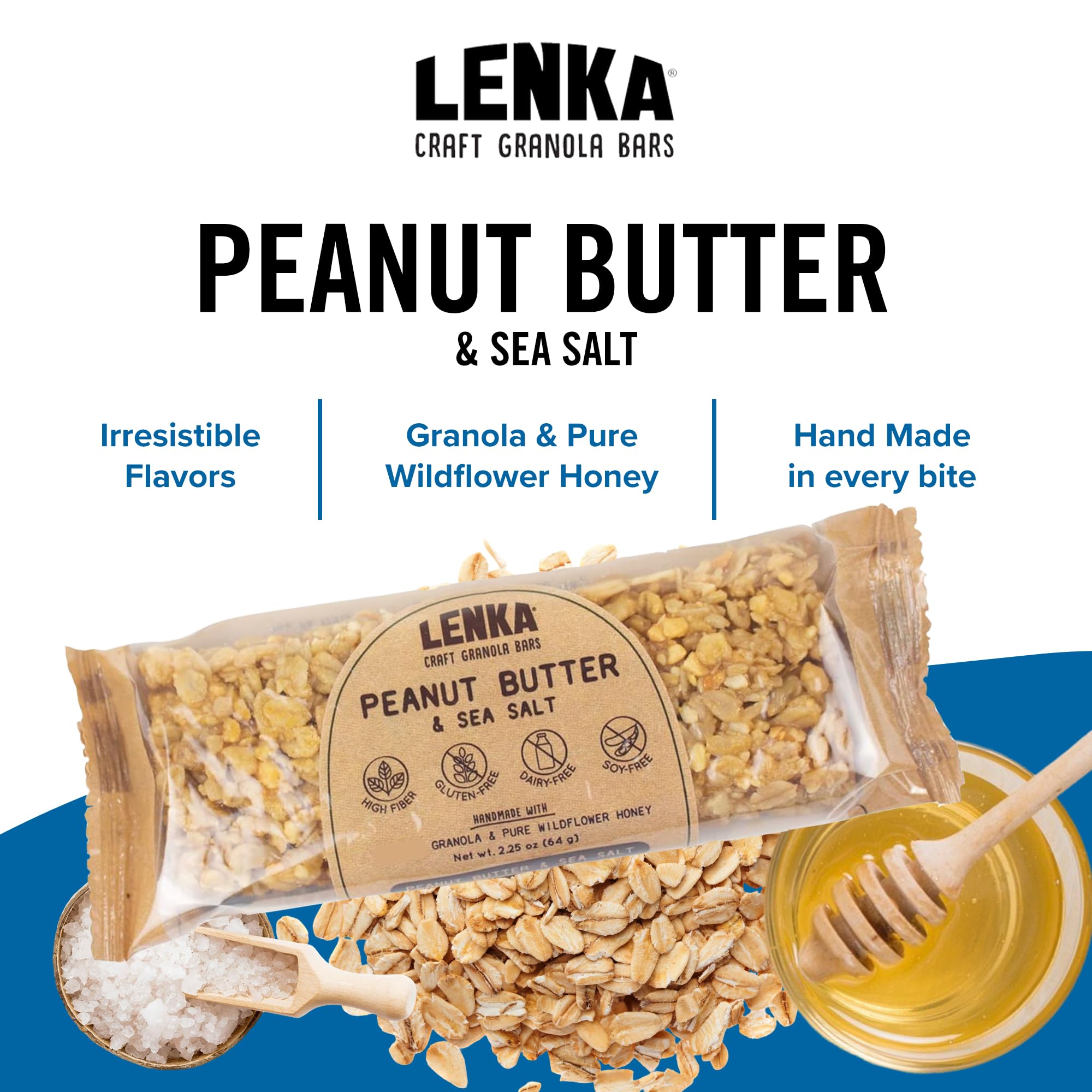 Lenka oats-honey bar offers fiber-rich energy for the day
