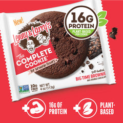 Packaging emphasizes vegan, non-GMO snack options for mindful cravings.