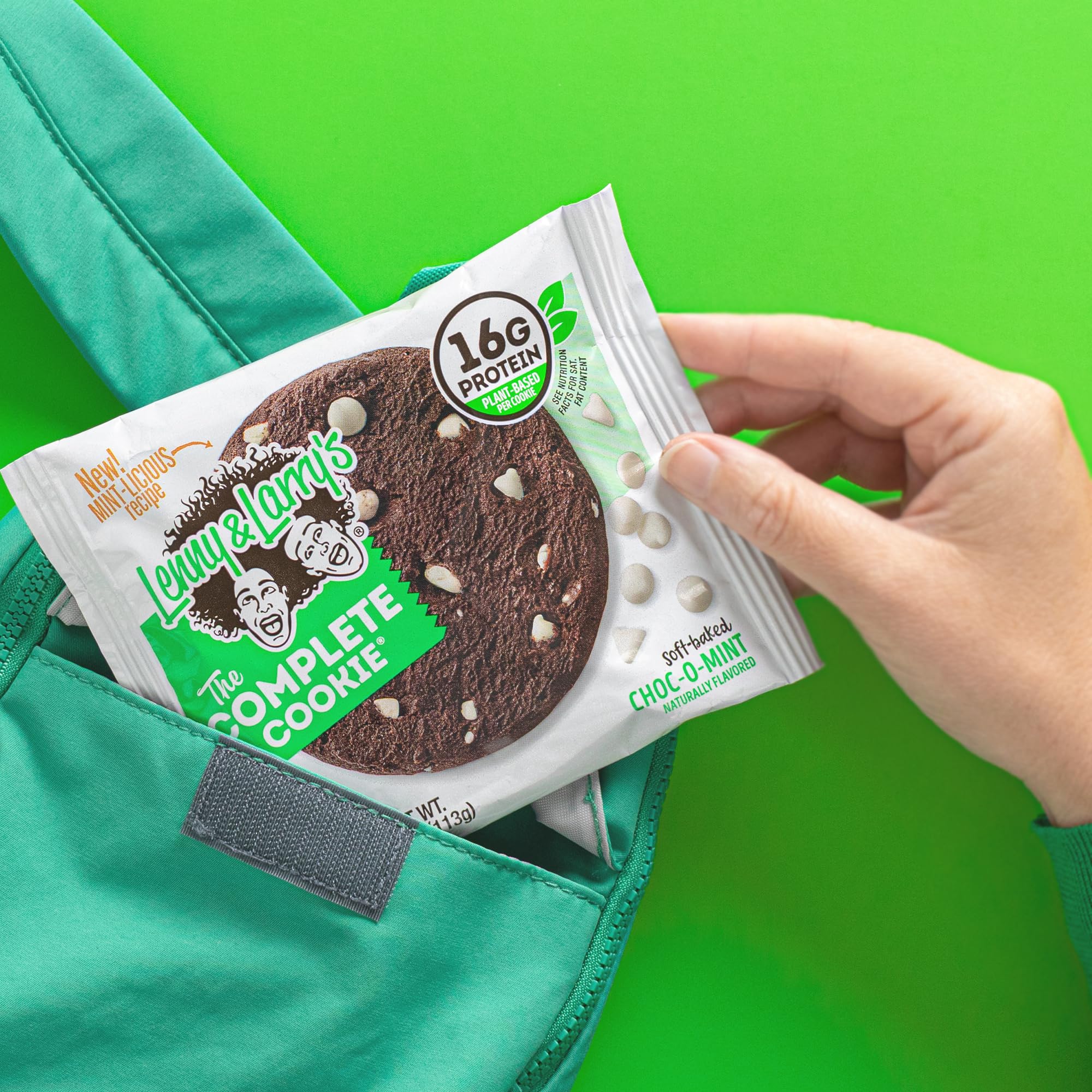 Includes 10g fiber per cookie for fiber-rich snacking.