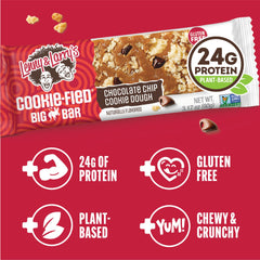 Lenny & Larry's Cookie-fied BIG BAR box of 12, convenient for sharing or stocking up