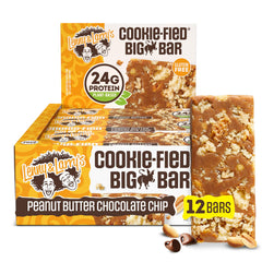 Lenny and Larry's Cookie-fied Big Bar box offers a gluten-free vegan protein snack for on-the-go.