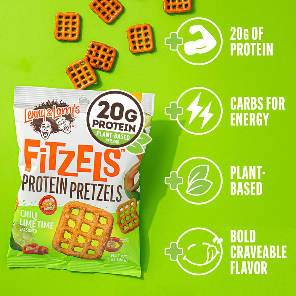 Chilli Lime Time flavor from FITZELS with bold crunch.