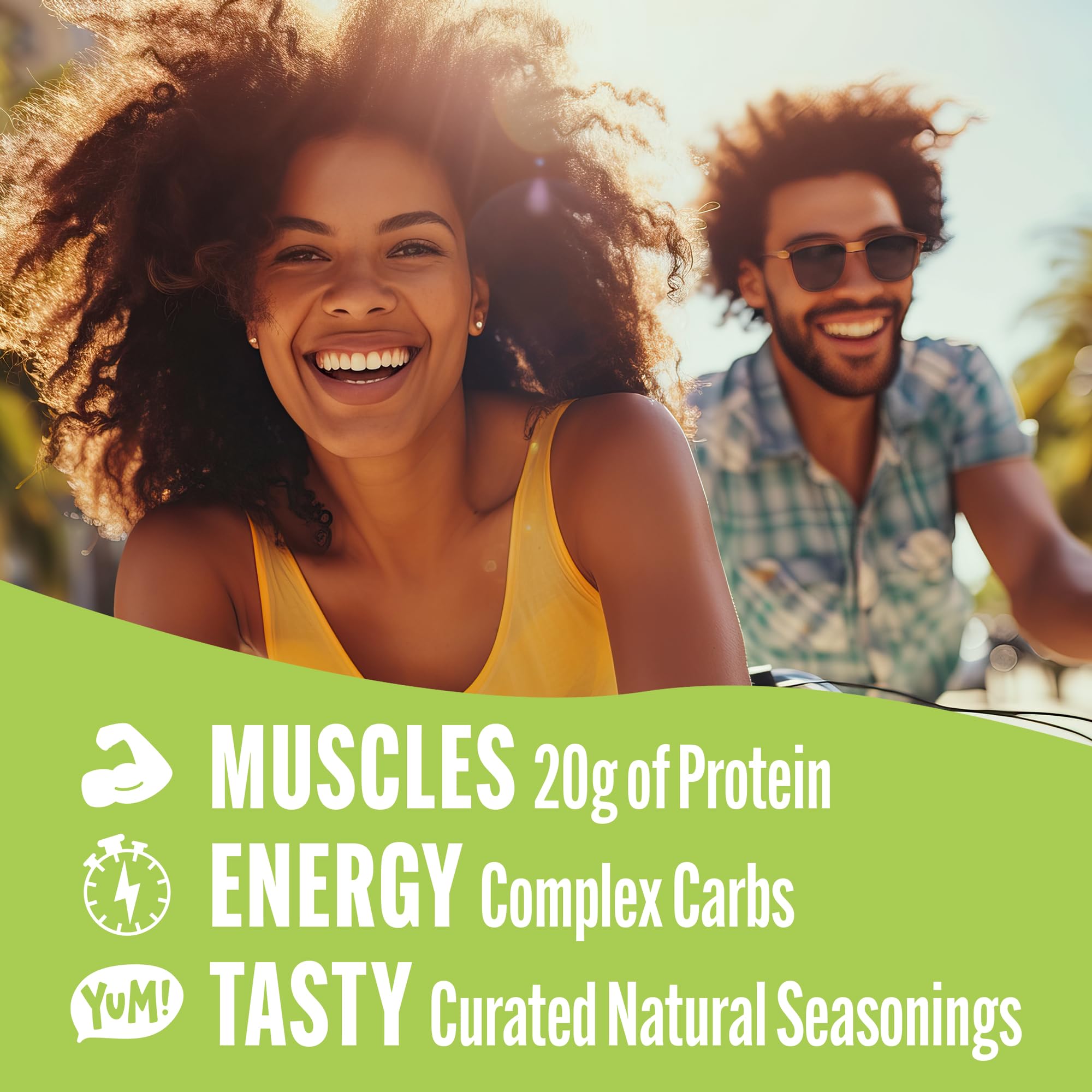 Plant-based, vegan-certified FITZELS pretzel snack.