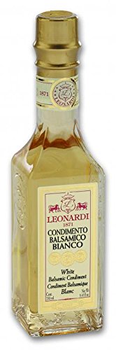 Leonardi White Balsamic Condiment bottle pour for dressings and light glazes