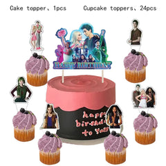LEOWEST zombie cake decorations for birthday cakes and cupcakes