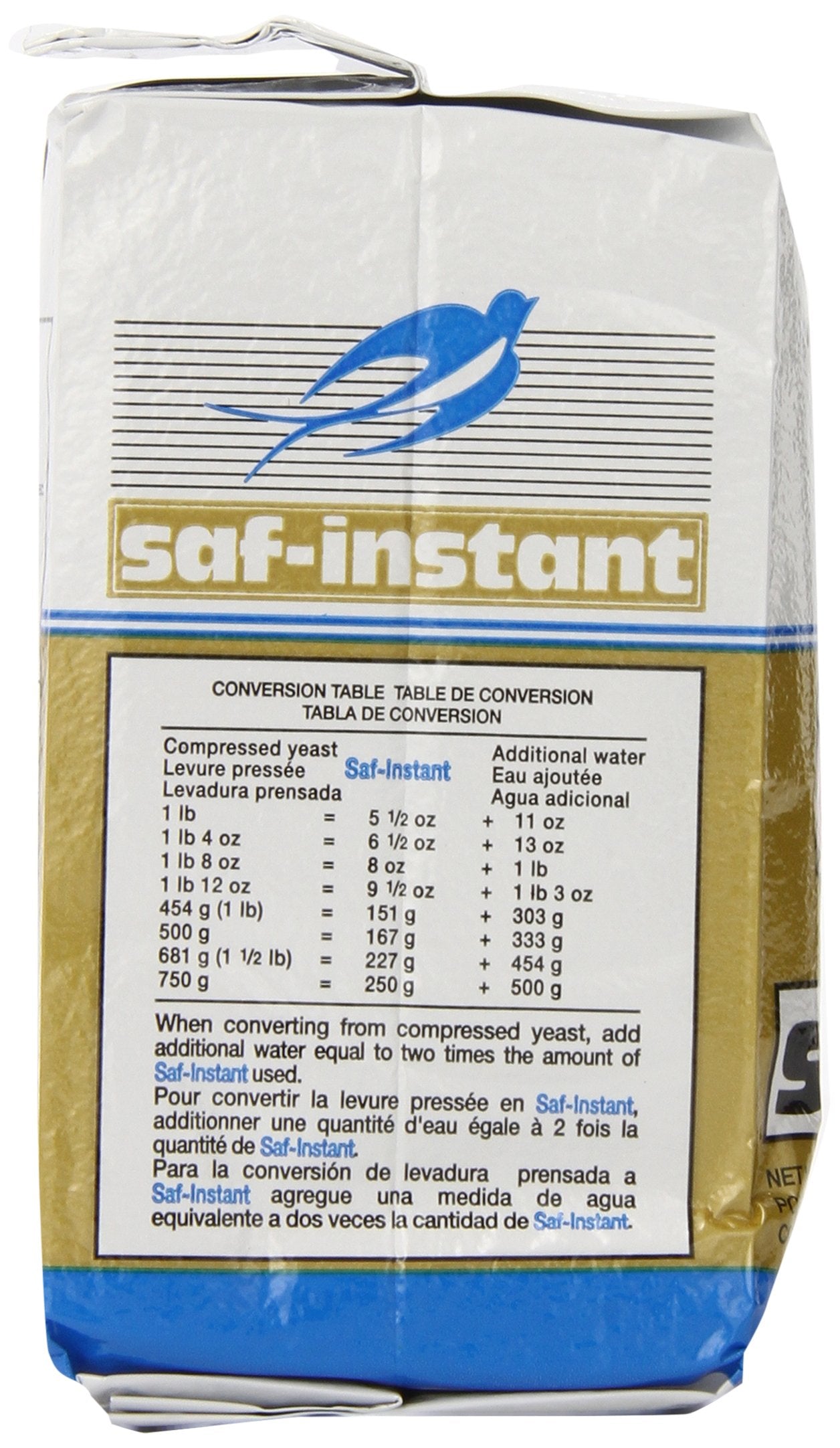 LeSaffre Saf-Instant Gold boosts dough rise in yeasted breads