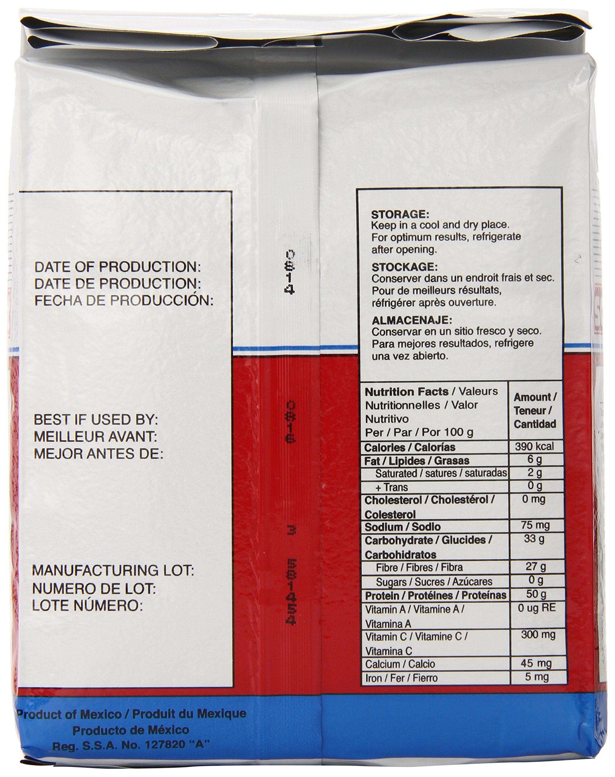 LeSaffre Saf-Instant yeast red vacuum packaging preserves potency and shelf life.
