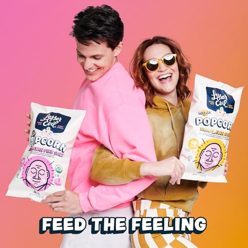 Lesserevil White Cheddar bag delivers tangy cheddar flavor in a crisp bite